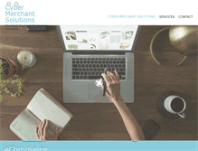 Tablet Screenshot of cybermerchantsolutions.com
